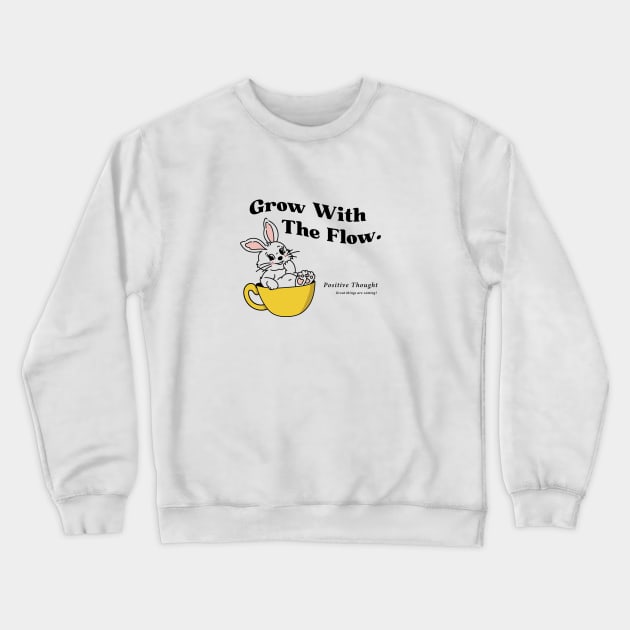 positive grow Crewneck Sweatshirt by sandangmurah